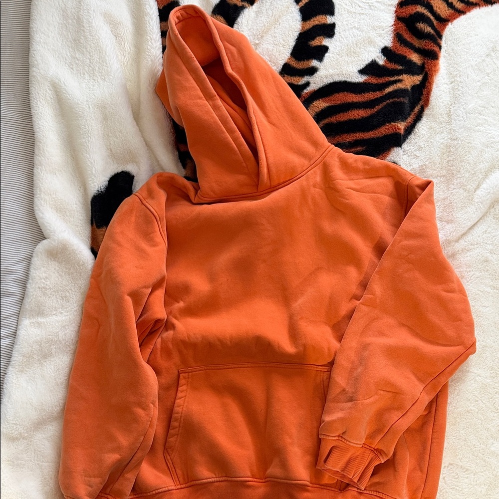 Orange Hoodie